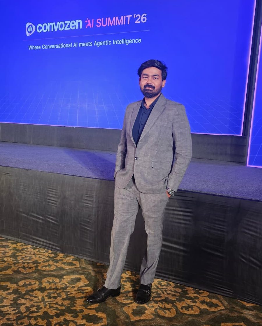 Keerthi Karan at the ConvoZen AI Summit 2026